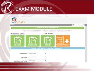 EXAM MODULE

www.radical-global.com

 