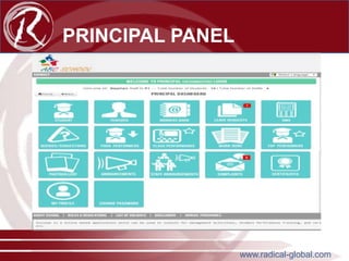 PRINCIPAL PANEL

www.radical-global.com

 