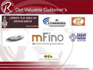 Our Valuable Customer’s

www.radical-global.com

 