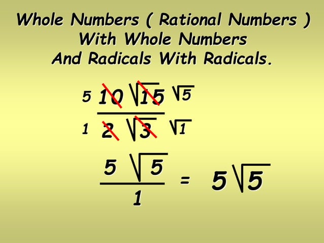 Radicals.ppt | Free Download