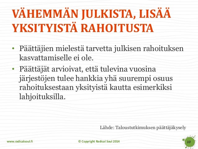 Muutos verotukseen Muutos verotukseen