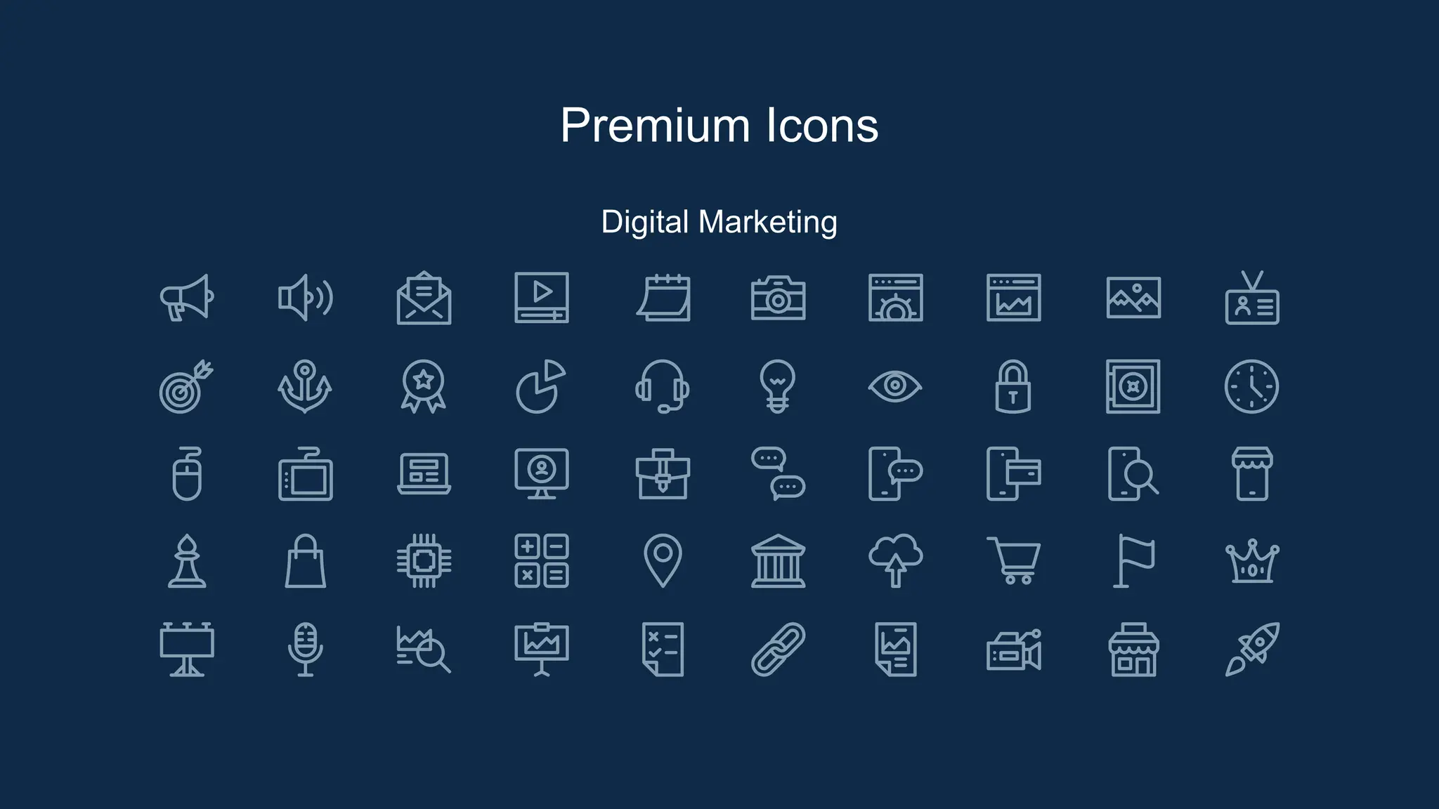 Digital Marketing
Premium Icons
 