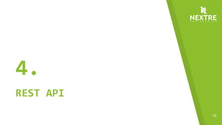 32
4.
REST API
 