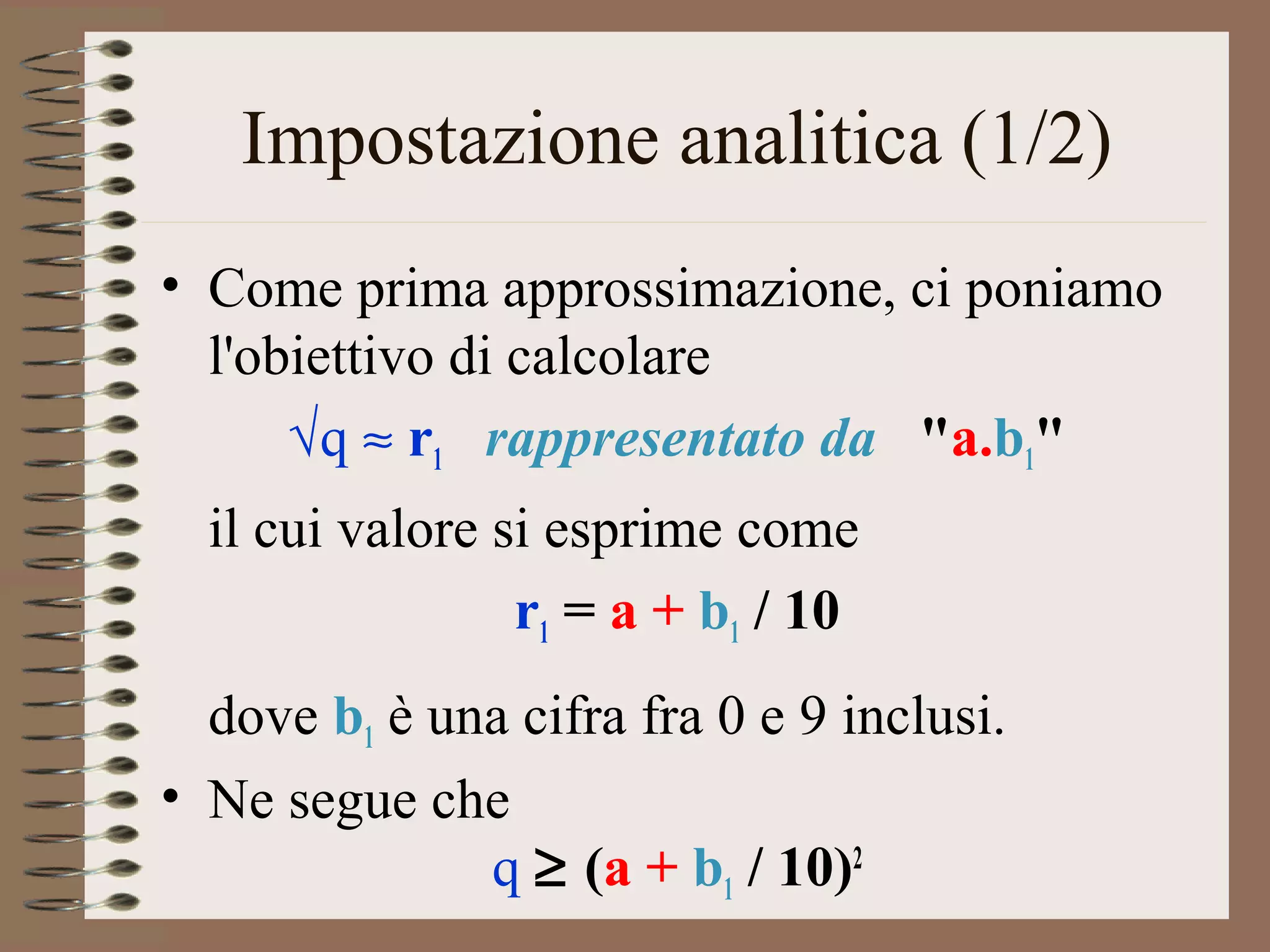 Calcolo manuale della radice quadrata | PPT | Free Download