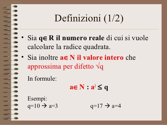 Come Si Calcola La Radice Quadrata Di Una Frazione