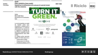 RadiciGroup | MARKETING&COMMUNICATION #radicigroup 
Il Riciclo 
 
