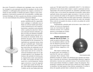 das cores. É possível a utilização sem regulagem, mas, uma vez fei-ta, 
consegue-se uma operação mais fácil em qualquer um dos níveis 
utilizados. A calibragem deste pêndulo deu origem a tentativas er-rôneas 
as mais variadas. O método que passo a seguir é o que acom-panhava 
o instrumento quando este era produzido e vendido pela 
Livraria Desforges, de Paris, quando esta detinha os direitos literári-os 
e da comercialização dos produtos Chaumery-Bélizal. 
Coloque o disco em V+, sus-penda 
o pêndulo pelo fio, segurando 
entre o polegar e o indicador com os 
dedos na vertical virados para baixo, 
a dois centímetros do cone superior; 
mantenha o pêndulo nesta posição 
sobre a palma da mão livre. Esta é 
uma operação bastante delicada, que 
deve ser feita em absoluta tranqüili-dade 
e repetida tantas vezes até a to-tal 
certeza do resultado obtido. Se o 
pêndulo não girar, deixe escorregar 
um pouquinho de fio, lentamente; vá 
repetindo esta operação tantas vezes 
até que o pêndulo gire. Assim que 
obtiver um giro franco para a direita, 
faça neste ponto de suspensão um nó 
solto. Como já disse, repita esta ope-ração 
tantas vezes até ter a certeza ab-soluta 
da localização exata do nó; ago-ra 
pode apertar o nó. Qualquer ser 
humano não portador de doença gra-ve, 
degenerativa emite naturalmente 
V+. Bom, você acabou de fazer o pri-meiro 
nó, o nó de biometria. Vamos 
agora encontrar o local do segundo 
nó, aquele para ondas de forma. Pe-gue 
uma réplica da grande pirâmide 
e alinhe um de seus lados pelo eixo 
norte-sul . Do ápice para fora, a pirâmide emite V+, é só colocar o 
pêndulo de cone virtual sobre o ápice e repetir a operação anterior, 
segurando o fio acima do primeiro nó. Quando o pêndulo entrar 
em giro, faça o nó no ponto de suspensão encontrado; repita toda a 
operação tantas vezes quanto julgar necessário. O terceiro nó desti-na- 
se à sintonia de ondas cor do espectro visível. Mais uma vez va-mos 
repetir o método usado nas duas vezes anteriores, colocando o 
pêndulo desta vez sobre uma amostra física de verde, por exemplo 
feltro verde de um quadro de avisos, ou sobre um pedaço de cartoli-na 
"verde-garrafa". 
Suspendendo o pêndulo pelo nó do meio e com o disco no V-inferior, 
ele entra em ressonância 
com as correntes de água 
telúricas nocivas. O V- superior 
detecta a nocividade de cavida-des 
ou falhas subterrâneas. 
Pêndulo equatorial-uni-dade 
(de Jean de La Foye) - ba-seado 
na palavra hebraica unida-de, 
este pêndulo esférico com 60 
mm de diâmetro permite detec-tar 
as duas fases do espectro das 
ondas de forma, magnética e elé-trica. 
Não requer nenhum tipo 
de ajuste para uso imediato, é 
mais fácil de usar que o pêndulo 
universal. Não é emissor. Este 
pêndulo só pode ser usado com eficiência por aqueles que domi-nam 
a detecção de telurismo e das polaridades (positiva, negativa, 
alternativa e neutra) com o pêndulo comum. É um excelente instru-mento 
para dirimir dúvidas ou ampliar o leque da pesquisa. Sus-pendendo 
o pêndulo pelo lado dos furos, detecta-se a fase magnéti-ca 
benéfica e do lado oposto à fase elétrica, prejudicial. O cursor à 
altura do equador permite fazer a seleção da cor a detectar. 
Pêndulo de Cone Virtual 
Pêndulo Equatorial-unidade 
 