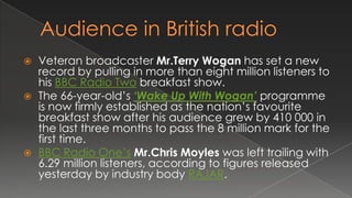 The BBC World Service will be broadcasting nine of the best Proms.