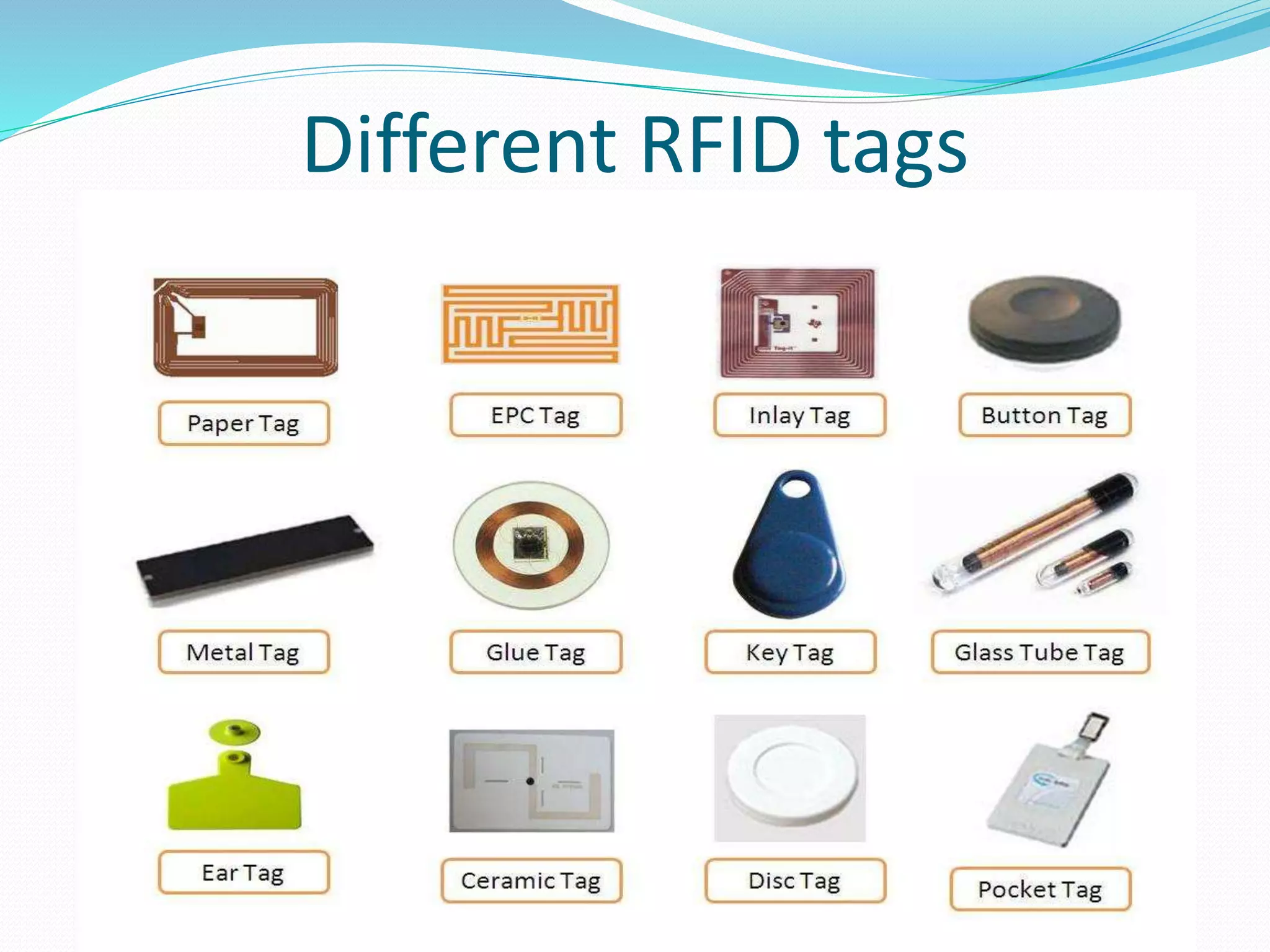 Different RFID tags
 