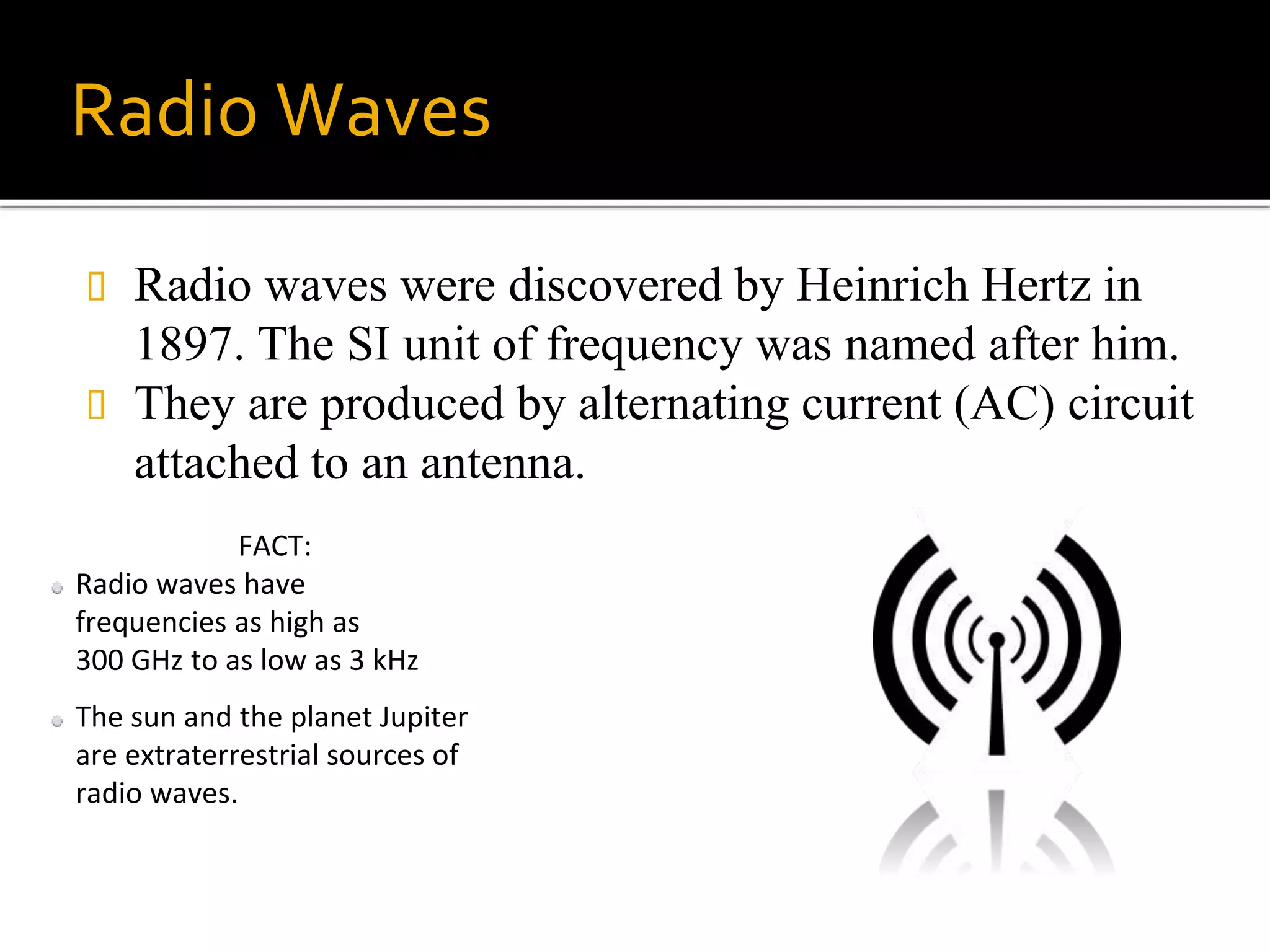 Radio waves | PPTX