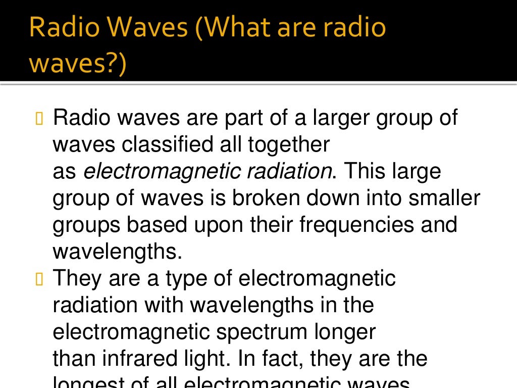 Radio waves
