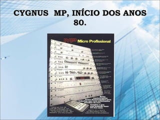CYGNUS MP, INÍCIO DOS ANOSCYGNUS MP, INÍCIO DOS ANOS
80.80.
 