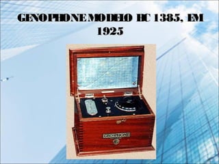 GENOPHONEMODELO BC 1385, EMGENOPHONEMODELO BC 1385, EM
19251925
 