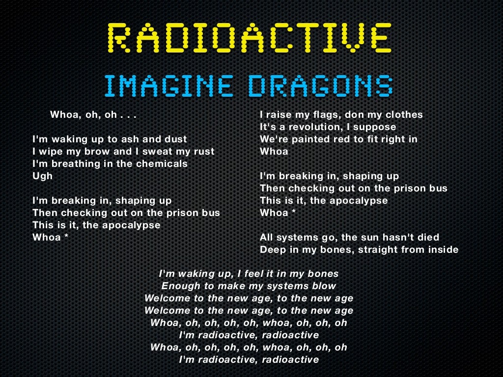 Radioactive Imagine Dragons