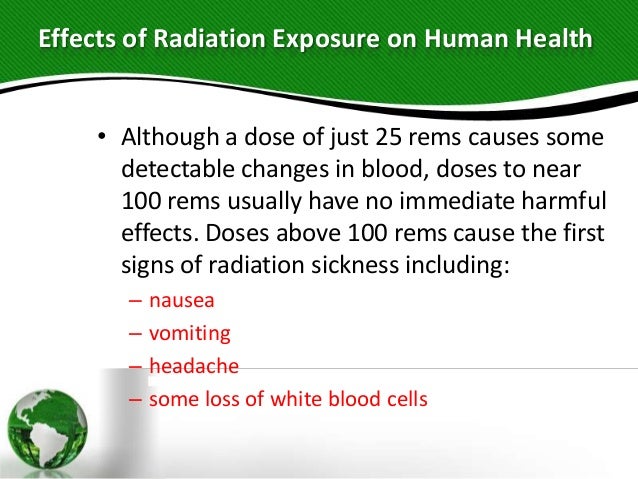 Essay about radioactive pollution