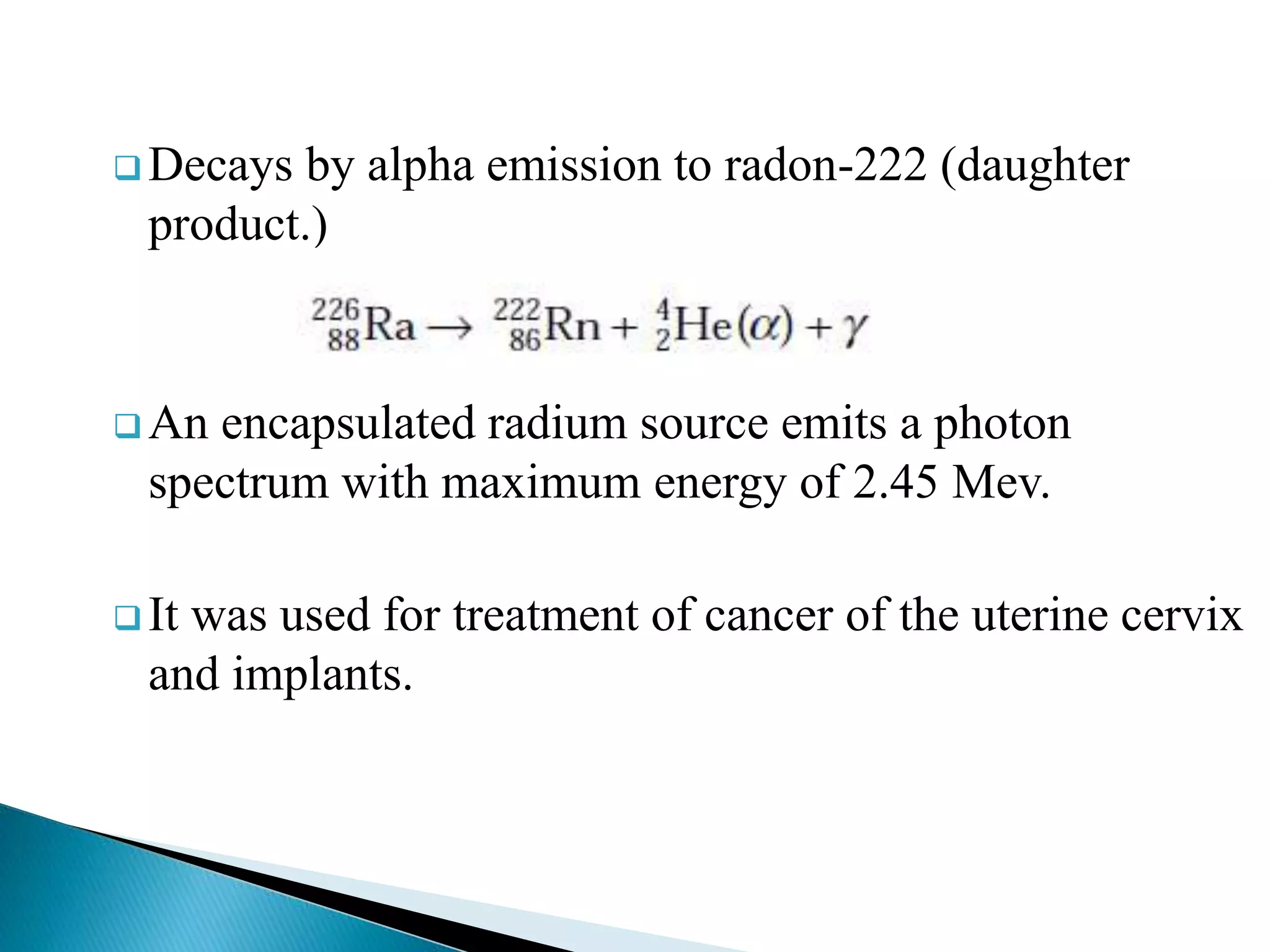 Radioactive sources | PPTX