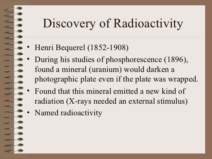 discovery of radiation and radioactivity What is radioactivity penetration of radiation the discovery of radioactivity has delivered many benefits, but it must be handled with care. discovery of radiation and radioactivity What is radioactivity penetration of radiation the discovery of radioactivity has delivered many benefits, but it must be handled with care.