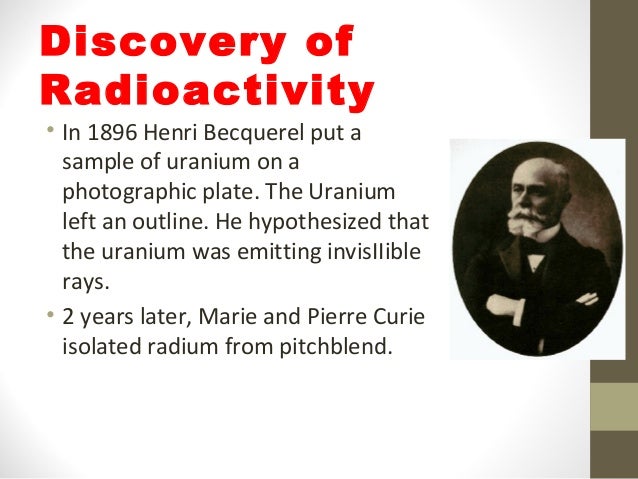 Radioactivity Radioactivity