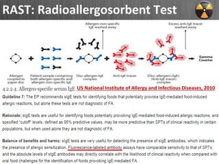 Allergy Rast Panel Detection and Applications of Radioactivity in Clinical Chemistry | PPTX