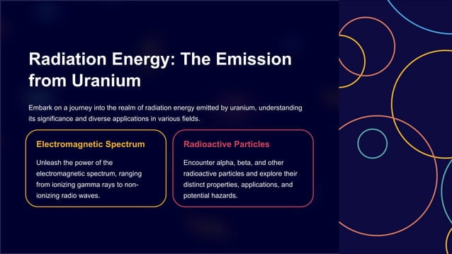 Radioactivity and Uranium Radiation Energy.pptx
