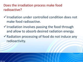 Irradiation Routine Process Radioactivity ppt.pptx
