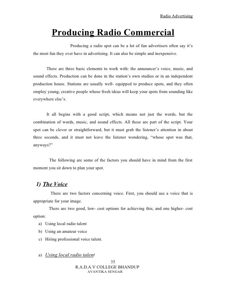radio ad sample rome fontanacountryinn com radio ad sample