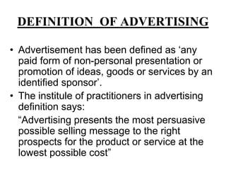 Radio as a advertising madia | PPT