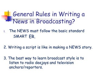 Radio broadcasting | PPTX