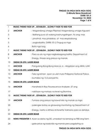 RADIO BROADCASTING SCRIPT - Filipino.docx