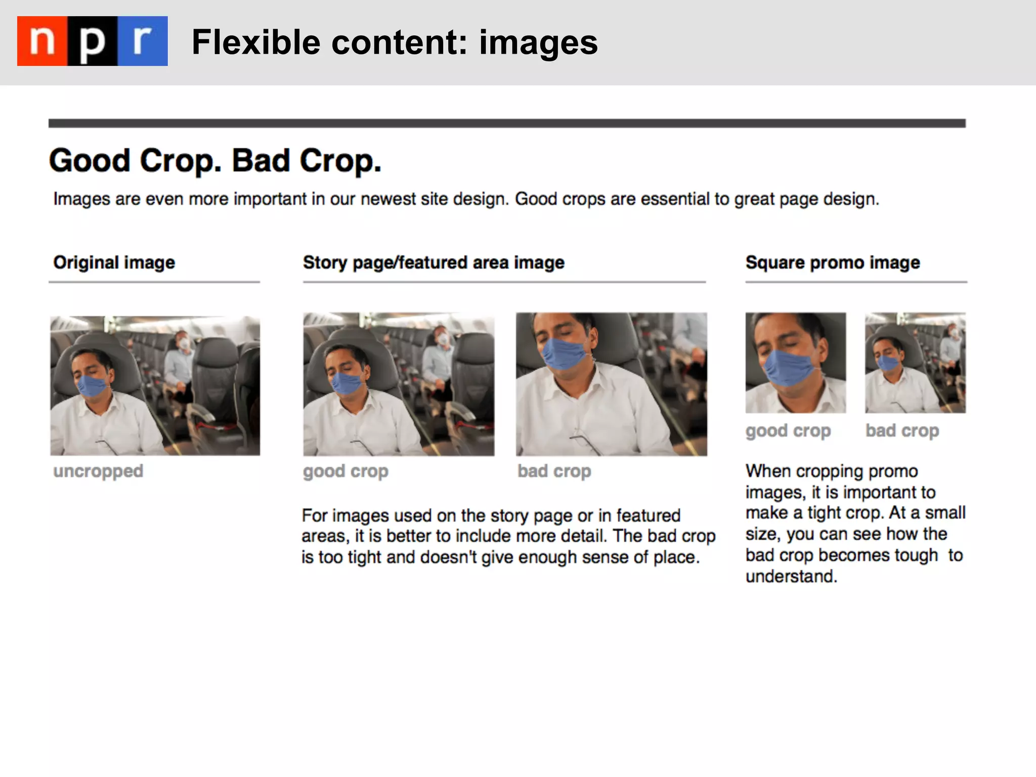 Flexible content: images
 