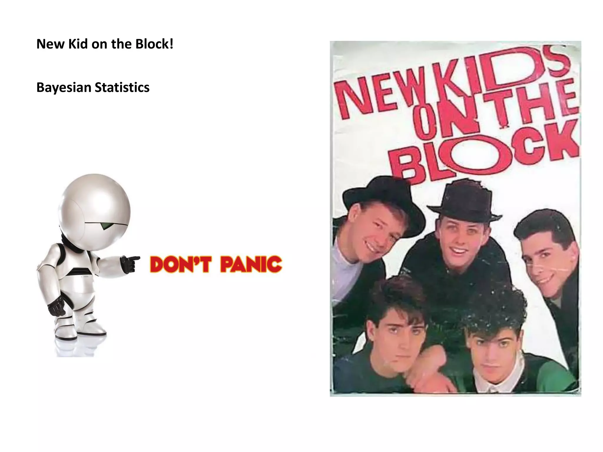 New Kid on the Block!

Bayesian Statistics
 