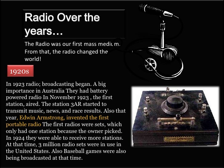 How did the radio affect America in the 1920s?