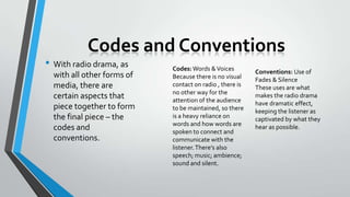 Radio drama | PPTX