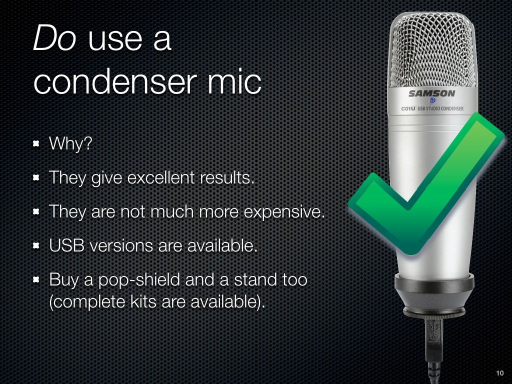 How To Power A Condenser Mic