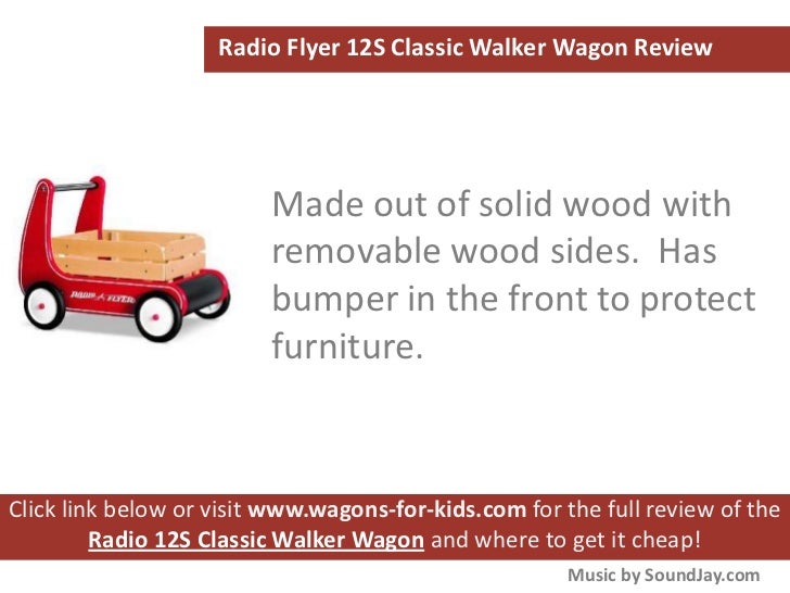 radio flyer 12s classic walker wagon review radio flyer 12s classic walker wagon