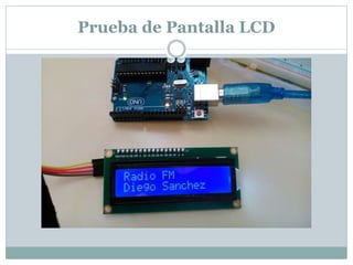 Prueba de Pantalla LCD
 