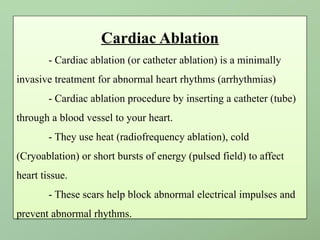 Radio Frequency Ablation and Cardiac Ablation.pptx