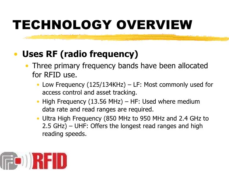 Radio Frequency Identification