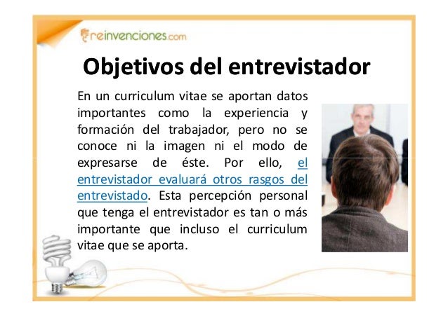 Radiografía de un entrevistador