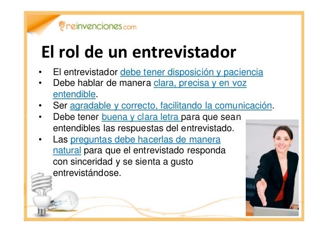 Radiografía de un entrevistador