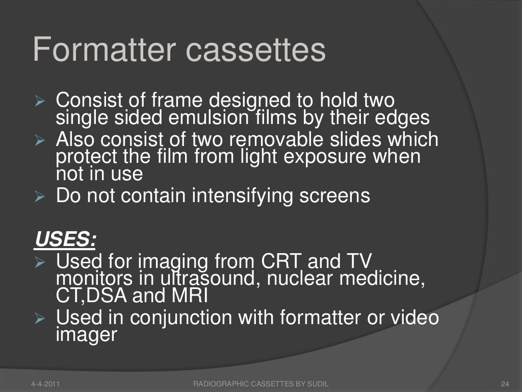 Radiographic cassettes
