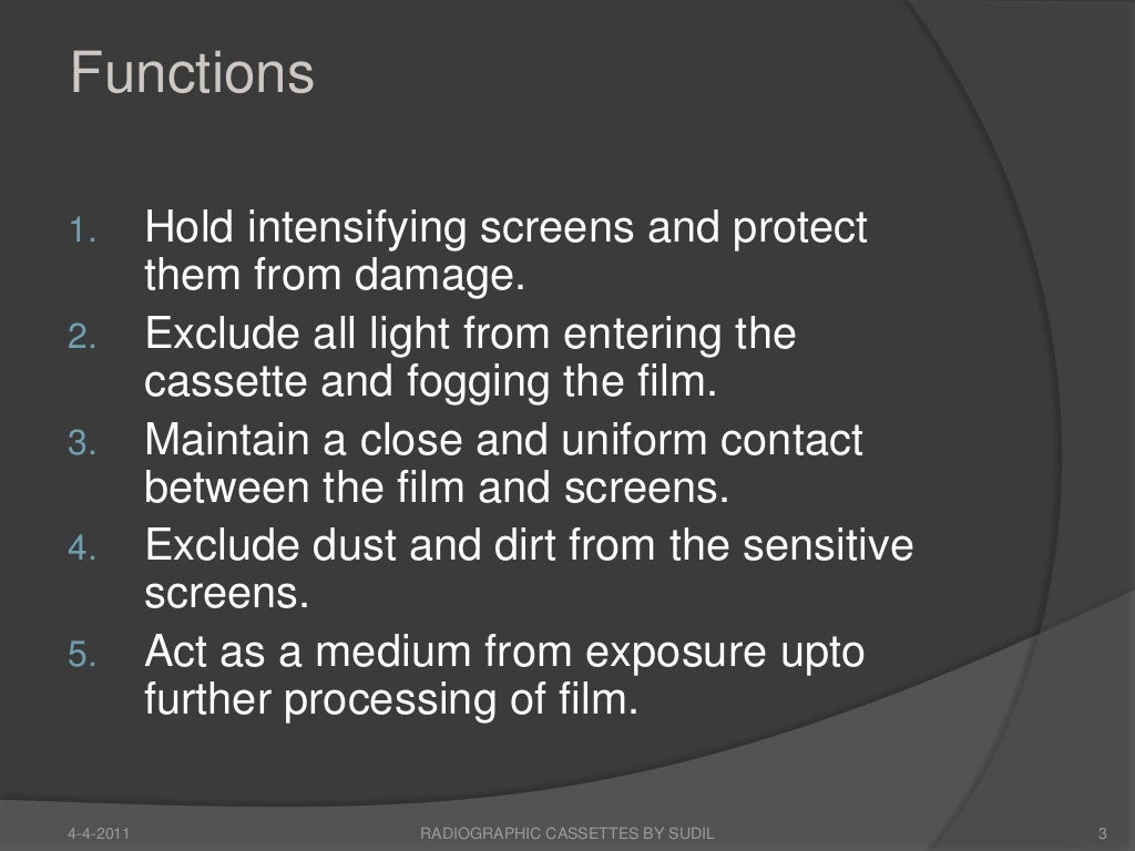 Radiographic cassettes