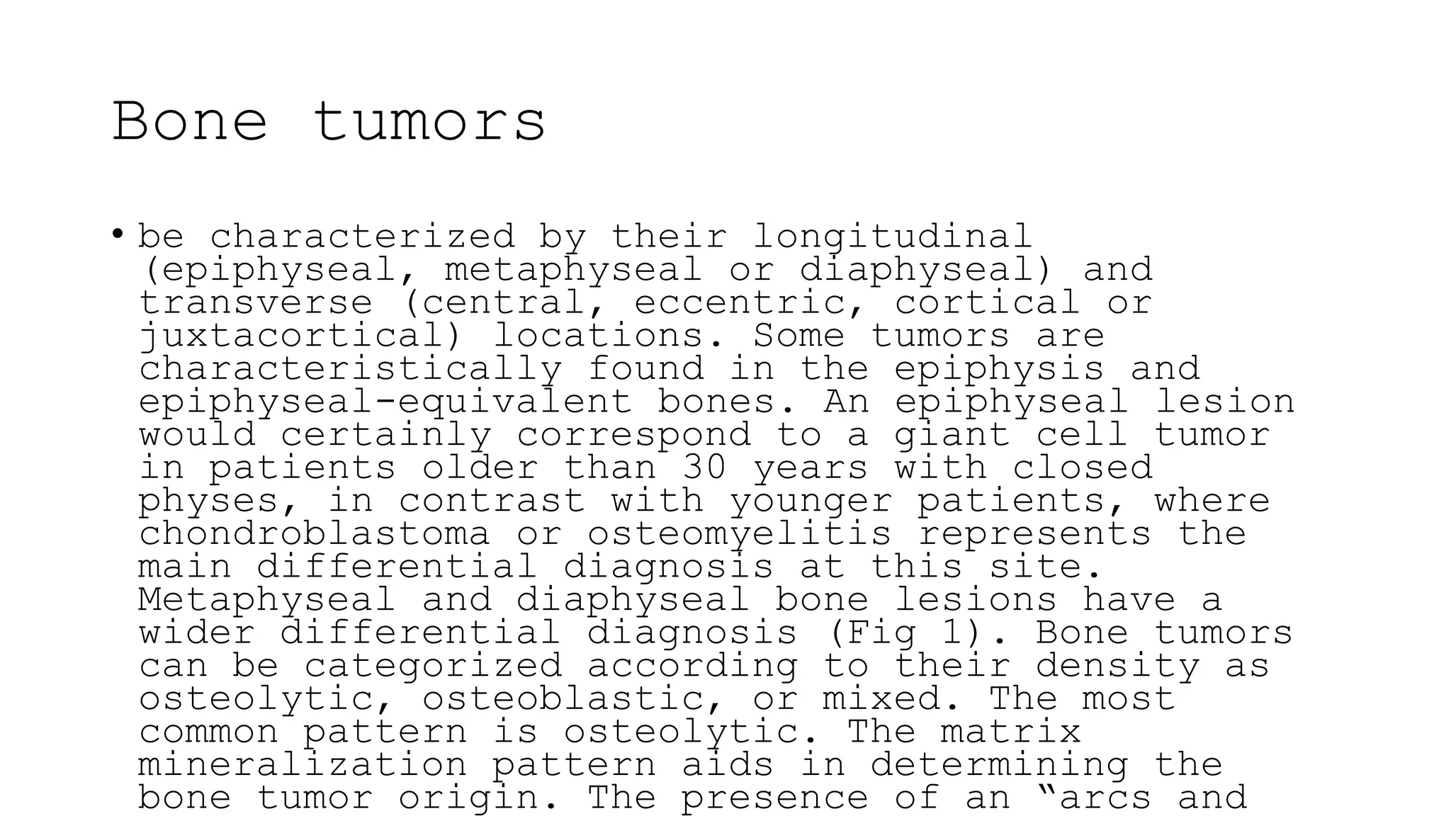 Radiographic Evaluation of Bone Tumors.pptx
