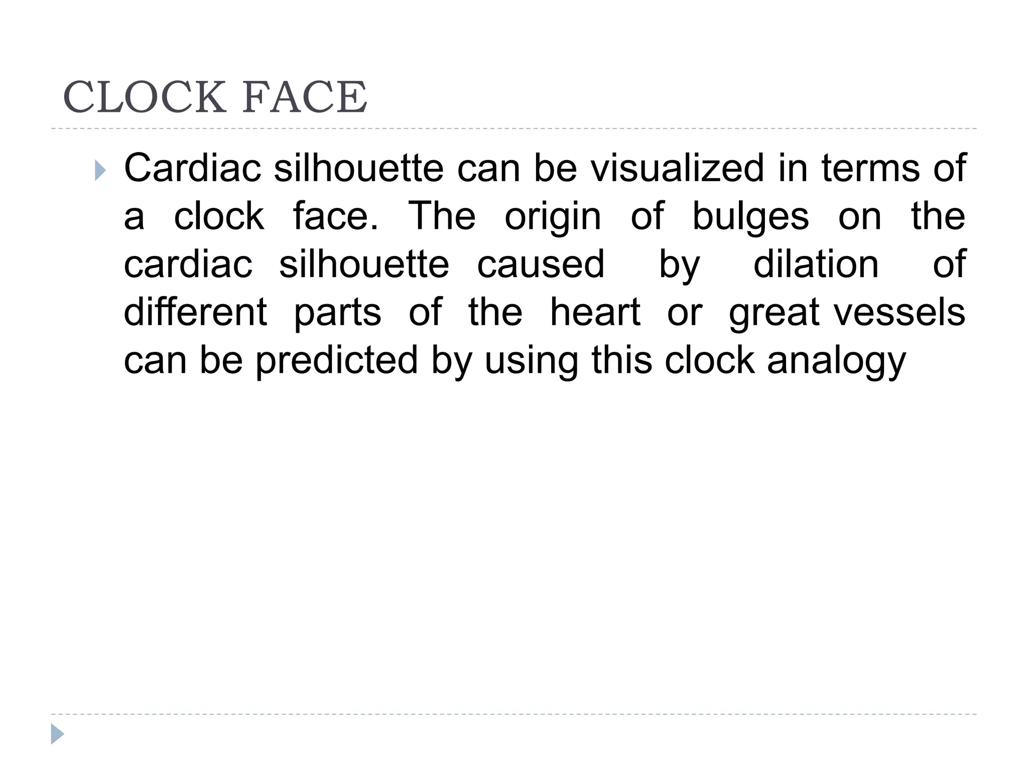 Clock Radiopaedia Radiographic Examination of Cardiovascular System | PPTX