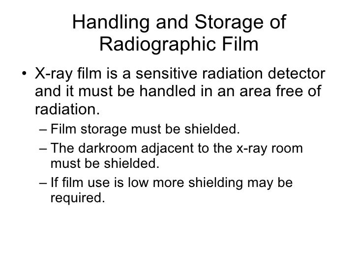 Radiographic film
