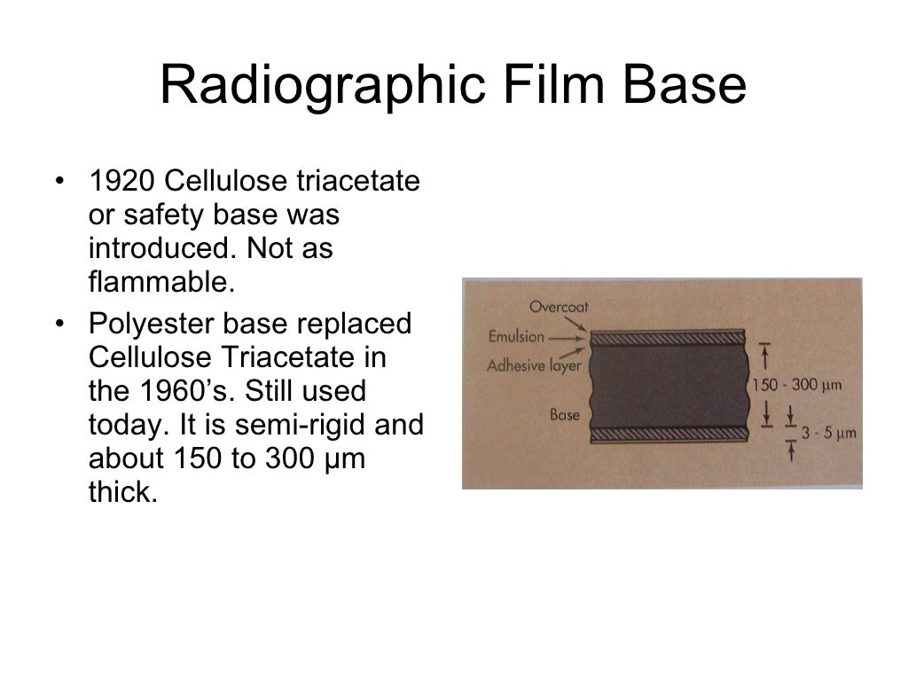 Radiographic film