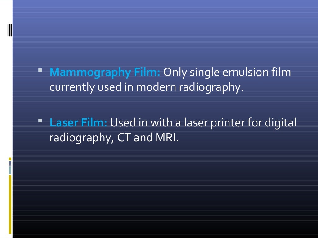 Radiographic film