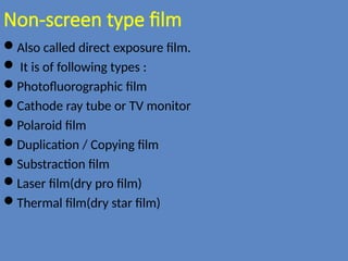 X Ray Films Types Comprehensive Overview of Radiographic Film Construction and Properties ...