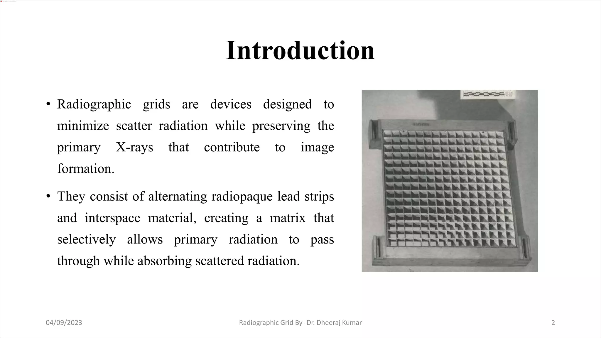 Radiographic Grid.pptx