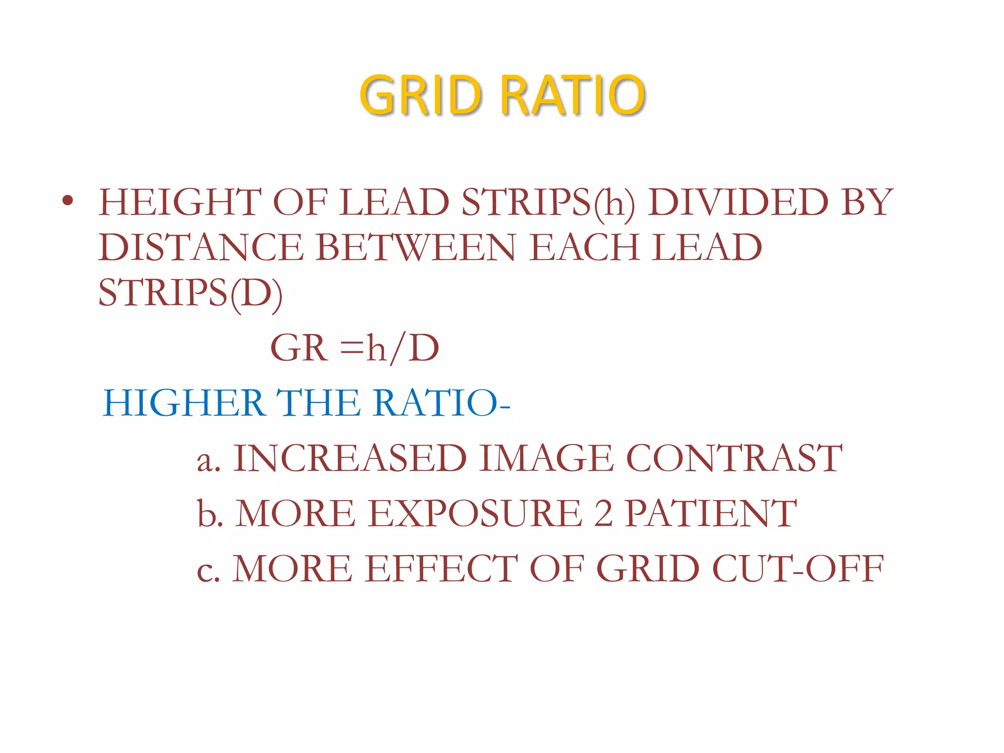 Radiographic grids | PPTX